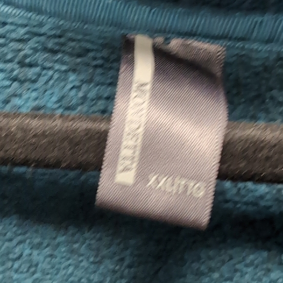 XXL Dark Teal Sweater with Long-Line Fit and Zipper Closure. EUC - Picture 3 of 6